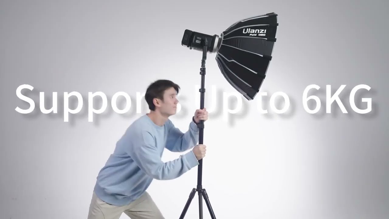 Стойки для света высокая до 270 см прочный студийный штатив Ulanzi 2.7M Light Stand смотреть онлайн