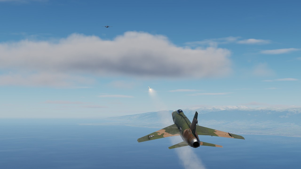DCS F-100D: применение вооружения воздух-воздух смотреть онлайн