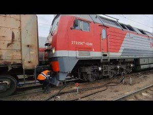 Полное опробование автоматических тормозов в грузовых поездах