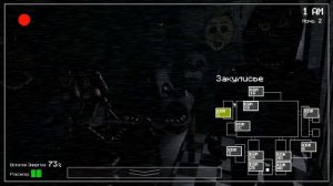 Неработающие камеры Five Nights at Freddy's #2