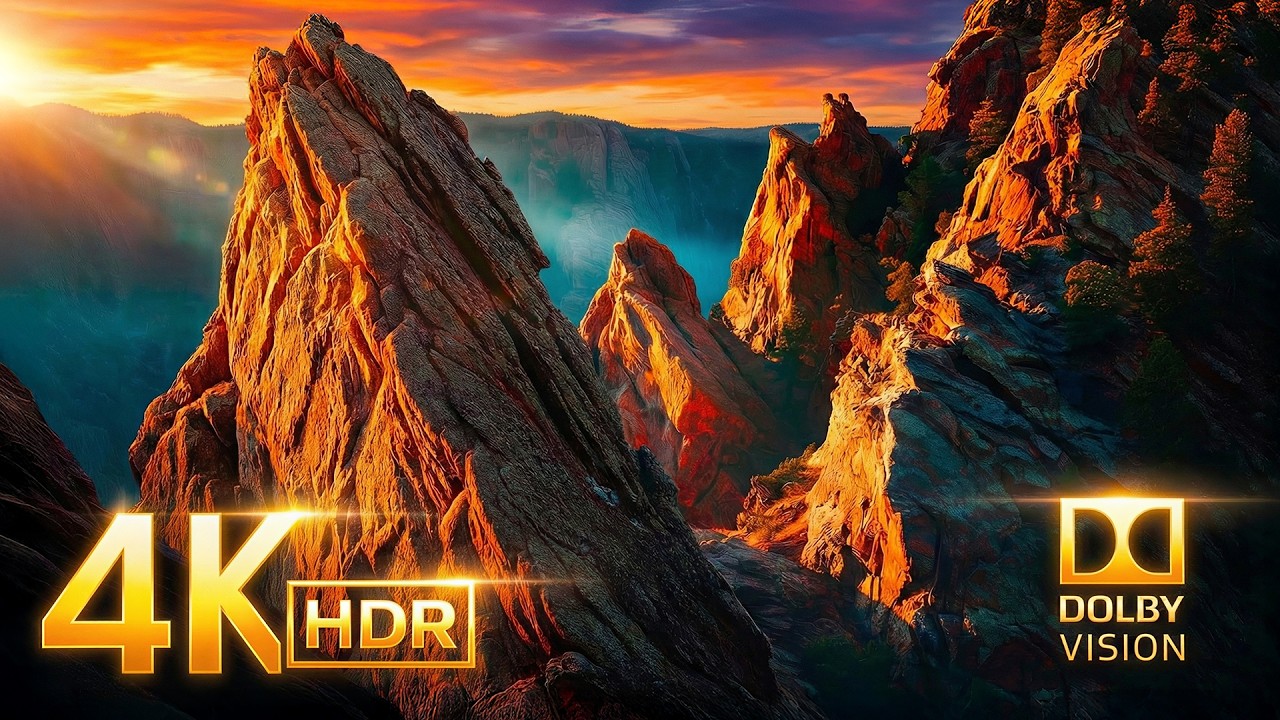 MOST REMARKABLE 4K HDR Visuals | Dolby Vision (OLED TV & Monitor Test) смотреть онлайн