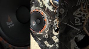 Установка динамиков  Динамики автомобильные мидбас 16 см DL Audio Gryphon Pro 165 MidBass пара перед