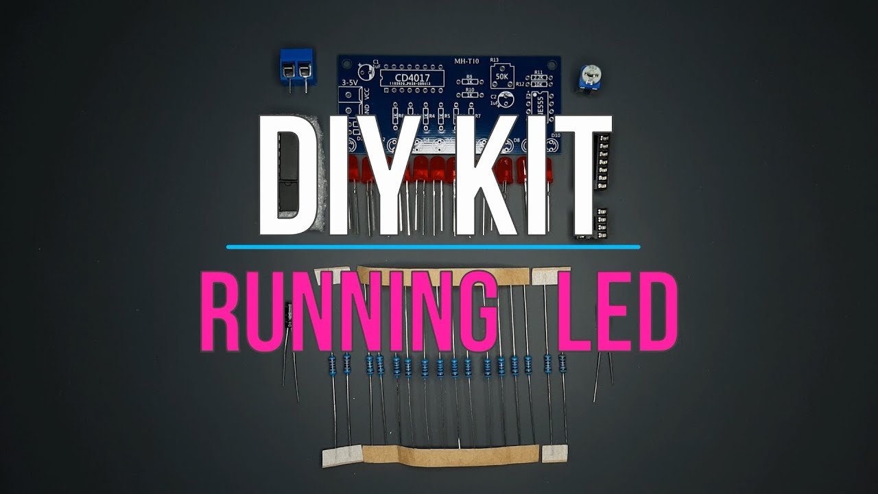 DIY KIT Runnig LED/Сделай сам бегущие огни смотреть онлайн