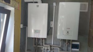 монтаж газового настенного котла Лемакс Prime v24 квт