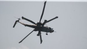 Вертолет Ми-28НМ уничтожил опорный пункт ВСУ. Лучшее видео из зоны СВО