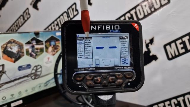 Nokta Makro Anfibio Multi - Обзор Металлоискателя, Меню, Коротко о Настройках