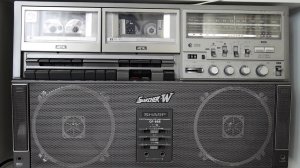 SHARP GF-888 Запись на кассету.