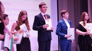 Вручение медалей 11 классы шк.75 г. Иркутска
