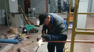 пайка меди твердым припоем.