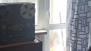 Как сыпется старая отечественная магнитофонная плëнка. Кошмар!!!