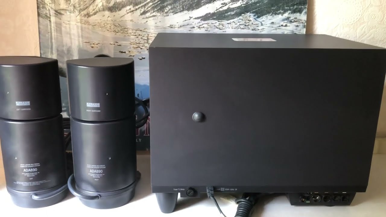 Акустика Altec Lansing ADA890/Продан/Часть 2 смотреть онлайн