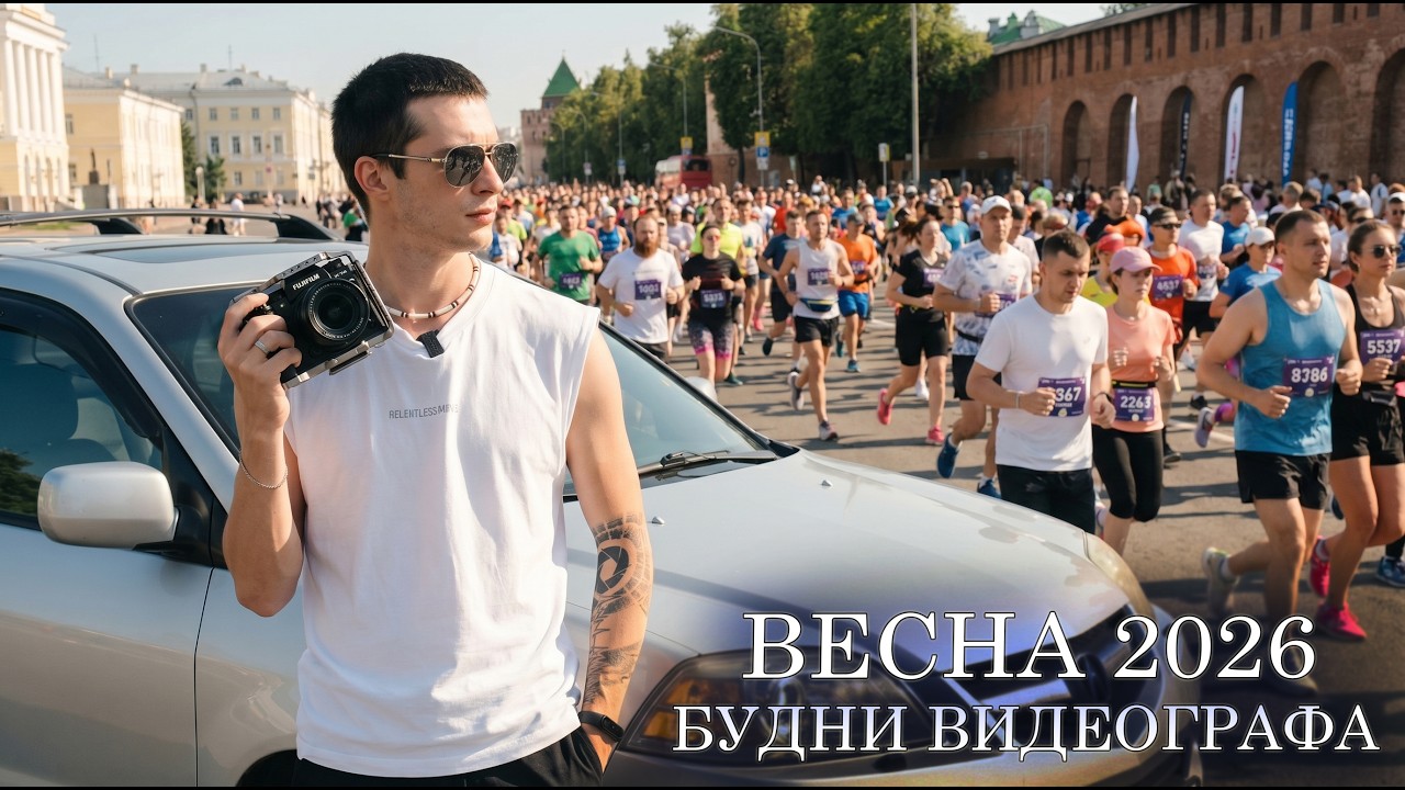 Будни Видеографа весна 2026 - Беги Герой, модельный workshop и выпускные смотреть онлайн