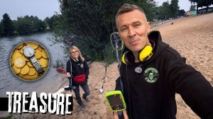 Два металлоискателя на пляже: вот сколько денег мы подняли!