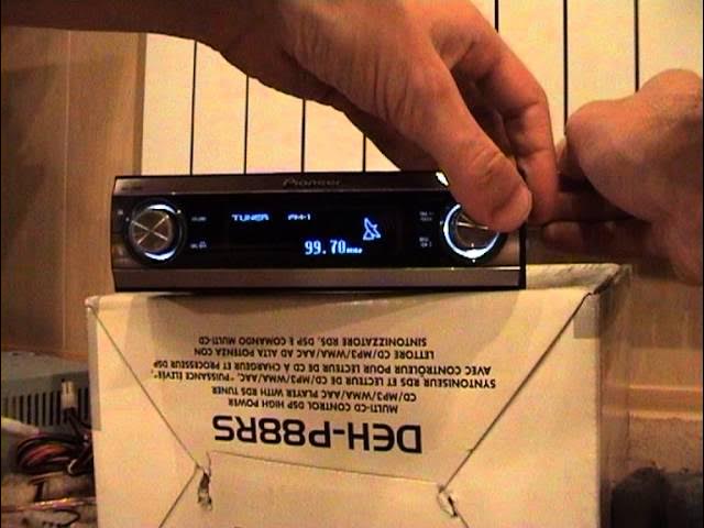 Pioneer DEH-88rs1 смотреть онлайн