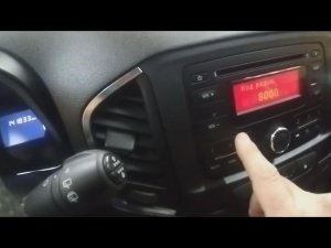 Как ввести код магнитолы лада х рей