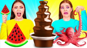 Челлендж с шоколадным фонтаном от PaRaRA Challenge