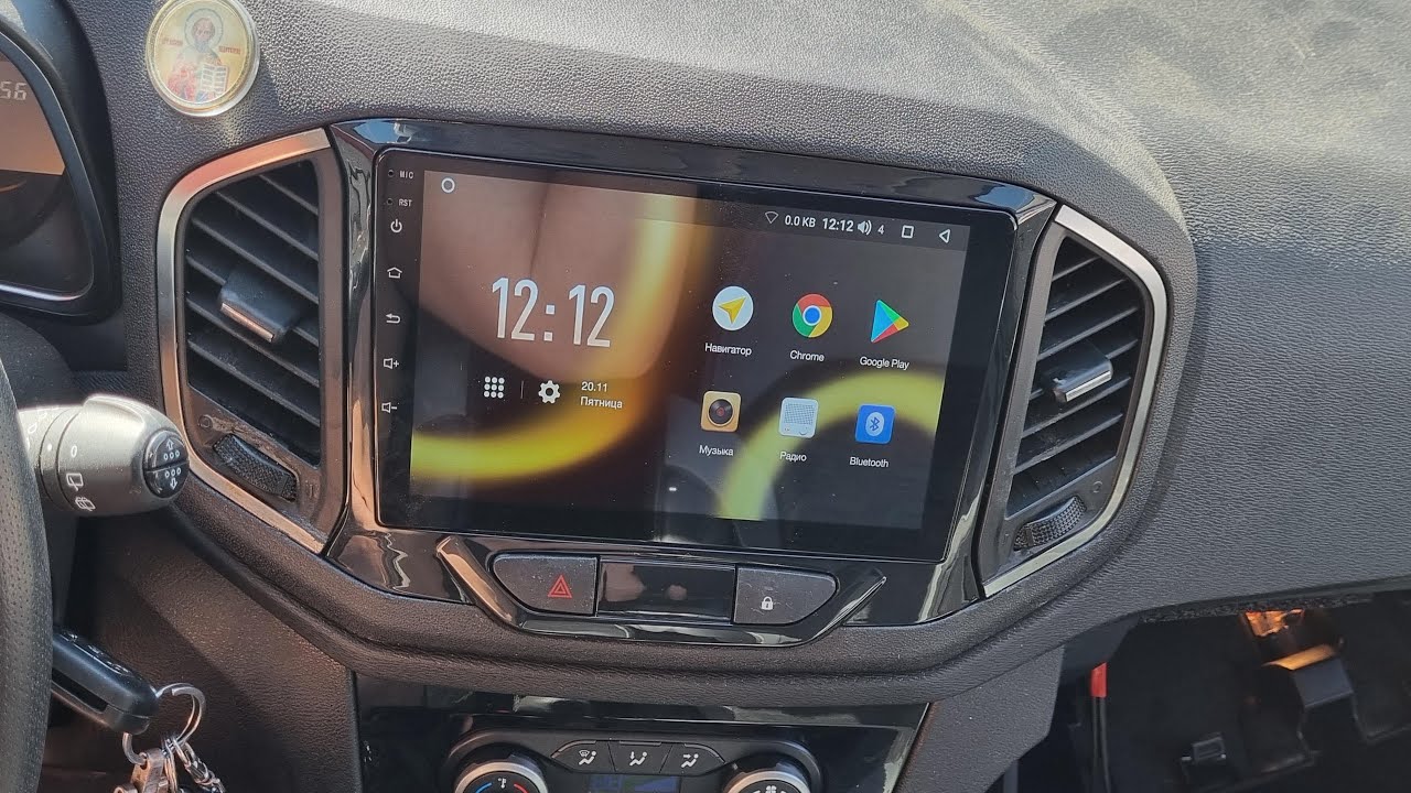 Lada Xray - Установка Андроида смотреть онлайн