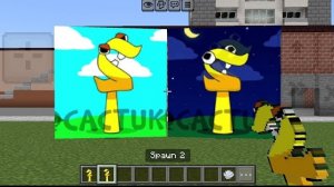Sprunki OC 2 из Number Lore добавлен в Minecraft PE