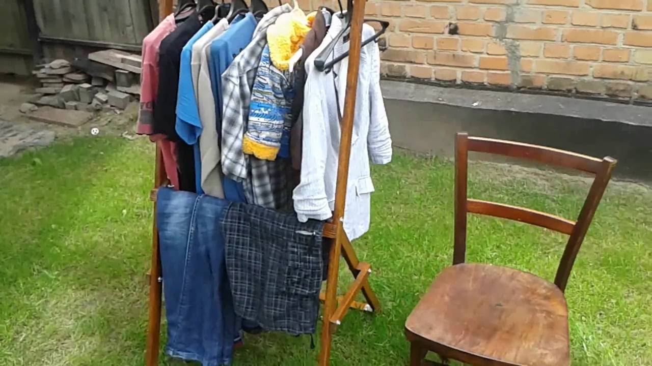 Вешалка для одежды .Все гениальное просто. смотреть онлайн