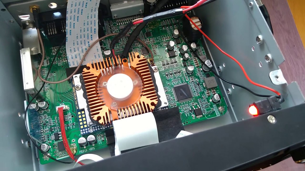 Дополнительное охлаждение магнитолы Aycetry на процессоре RockChip PX5 смотреть онлайн