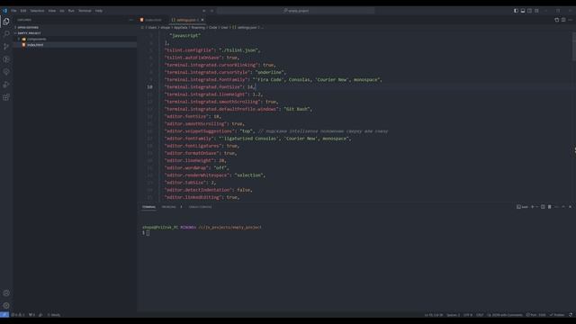 VS Code ПОЛНЫЙ курс + настройка (интерфейс, плагины, работа с кодом) смотреть онлайн