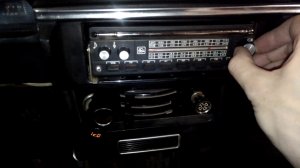 Радиоприемник автомобильный УРАЛ АВТО 2. Работа в автомобиле Москвич ИЖ 412. УРАЛ-АВТО-2