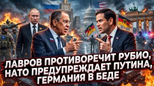 🤯Себастиан Сас | Лавров жестко осадил Рубио, НАТО выдвигает ультиматум Путину: Германия на грани
