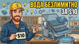 Бесплатная вода из воздуха за копейки: секрет выживания, который слишком дешев для системы
