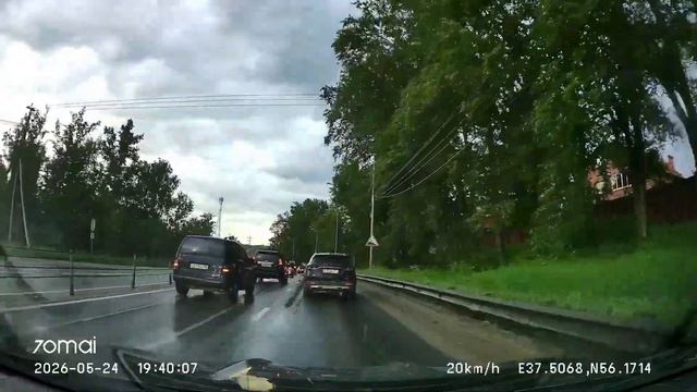 Driving in Moscow agglomeration: Дубна - Лобня - Химки 24/05/2026 (timelapse 4x) смотреть онлайн