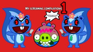 My screaming compilations 1 (90 Screams for a 4 minutes and 1 seconds)