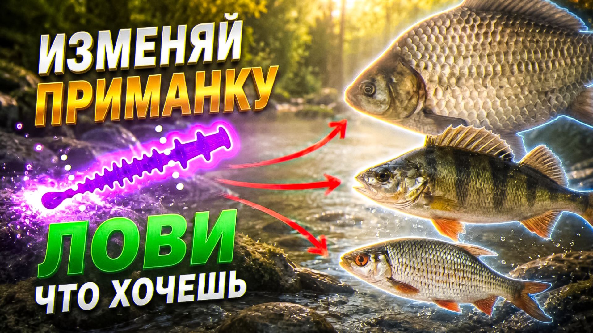 ОДНА ПРИМАНКА — ЛЮБАЯ РЫБА❓ ТЕСТ НОВИНКИ 2026 CF DOUBLE BAIT 🔥 МОРМЫШИНГ на РУЧЬЕ смотреть онлайн