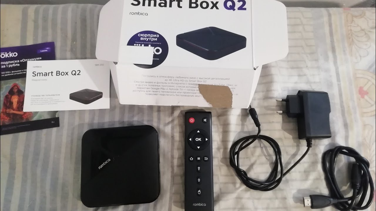медиаплеер Rombica Smart Box Q2 смотреть онлайн
