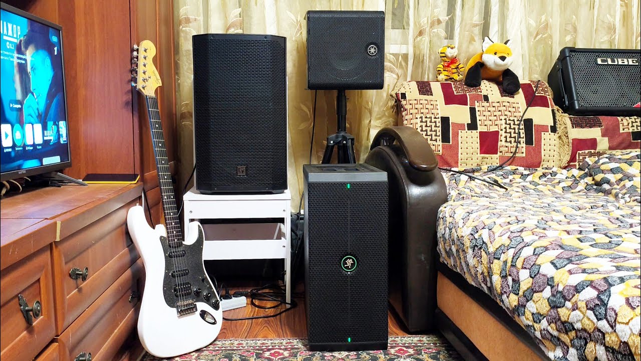 Mackie Thump SUB Go Subwoofer - Demo Sound with Yamaha Stagepas 200Btr and Everse 12 смотреть онлайн