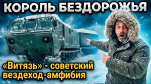 Как устроен ВЕЗДЕХОД «ВИТЯЗЬ»: техника, для которой НЕ СУЩЕСТВУЕТ БЕЗДОРОЖЬЯ
