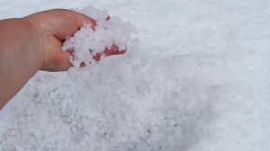 Гроза, ливень и град. 20 мая 2018
