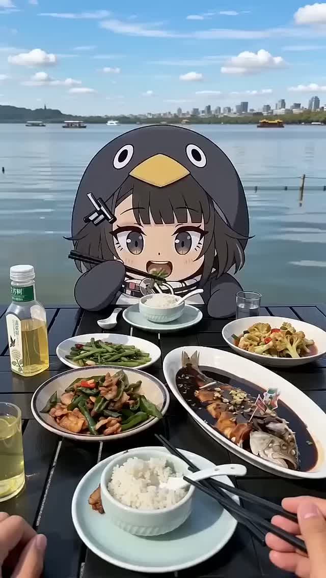 🐧🐟 Гуга Гага попробовал рыбу - не зашла #shorts #gugugaga #arknightsenfield