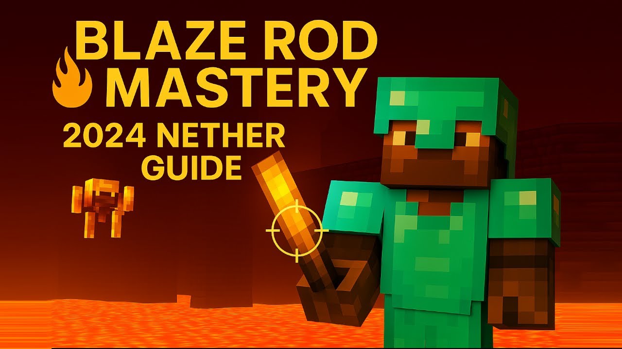 How To Get Blaze Rods in Minecraft Java 2024 смотреть онлайн