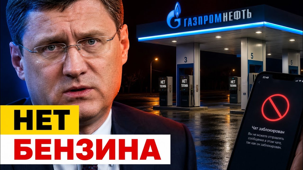 Скрытый дефицит топлива: почему пустые АЗС в РФ ударят по ценам в СНГ смотреть онлайн