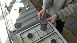 Как расплавить алюминий на газовой плите