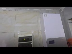 Укладка плитки в ванной без штукатурки ч.21 Облицовка котла ч.3