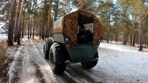 ВЕСНА.ВЫЕЗД НА КАРАКАТЕ.ЗАТОПИЛО ОГРАДУ ТАЛОЙ ВОДОЙ.