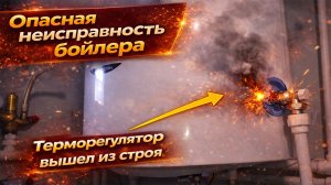 Опасная неисправность бойлера. Терморегулятор вышел из строя