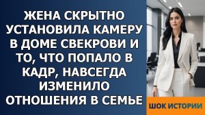 Жена тайно установила камеру в квартире свекрови, чтобы показать ее истинное лицо мужу