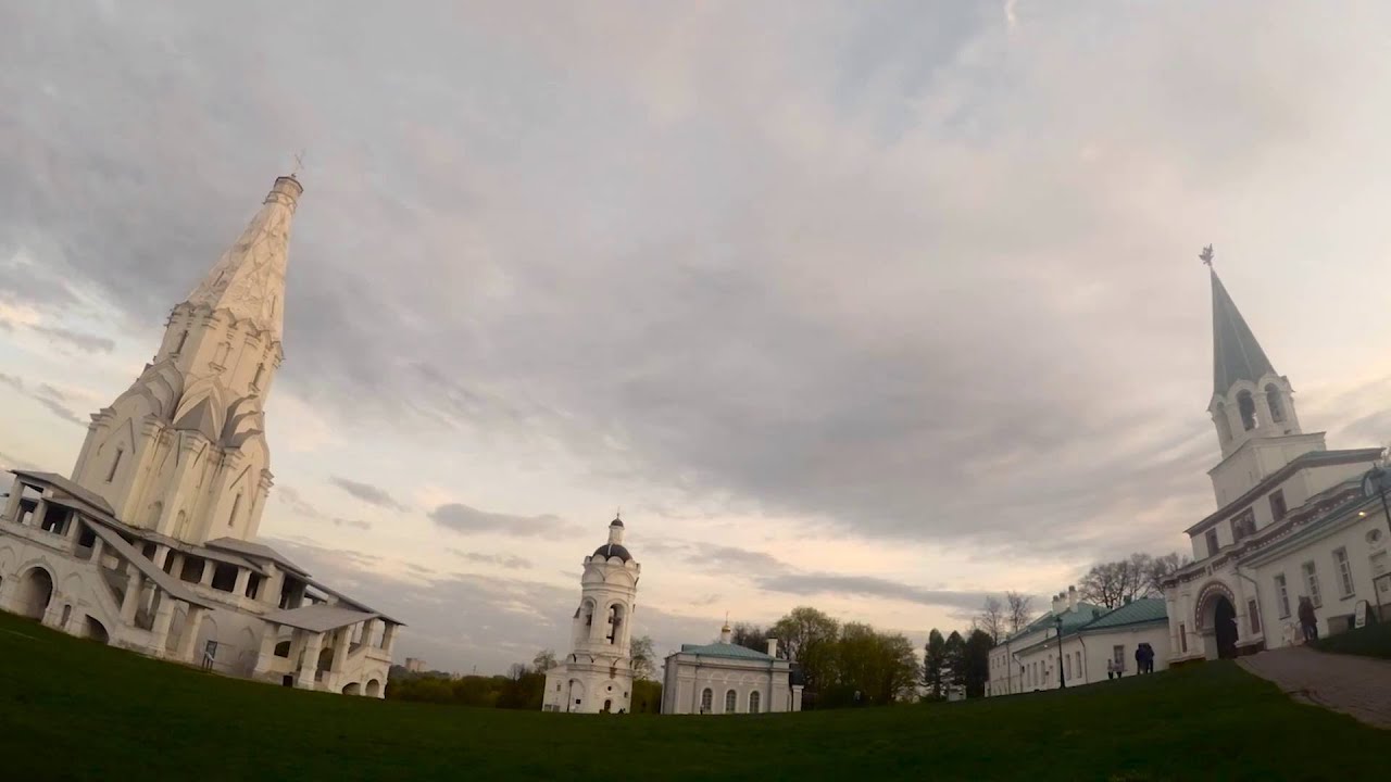 Белая ночь, Москва, Коломенское 2016. GoPro Hero 4 Black Edition смотреть онлайн