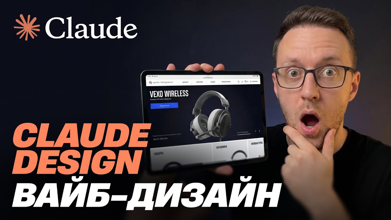 Claude Design. Обзор нового AI-инструмент для дизайна интерфейсов и презентаций