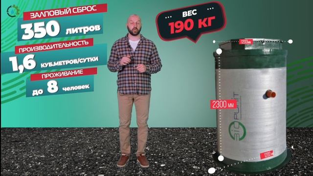 СЕПТИК Биопурит 8 обзор . для дома , дачи под ключ за 1 день спб. цена-стоимость #септик #стройка смотреть онлайн