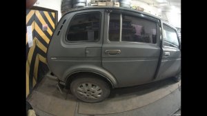 ЛАДА НИВА 5-ТИ ДВЕРНАЯ, ИНЖЕКТОР, ЗАМЕНА ТОПЛИВНОГО НАСОСА (В БАКЕ)