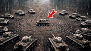 Когда 12 «Тигров» окружили один Т-34 произошло немыслимое. Этот трюк танкиста вошёл в историю!