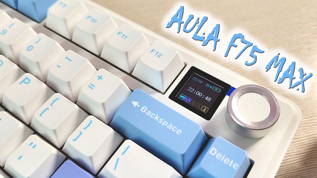 Aula F75 Max с Leobog Reaper: бюджетный хит среди механических клавиатур смотреть онлайн