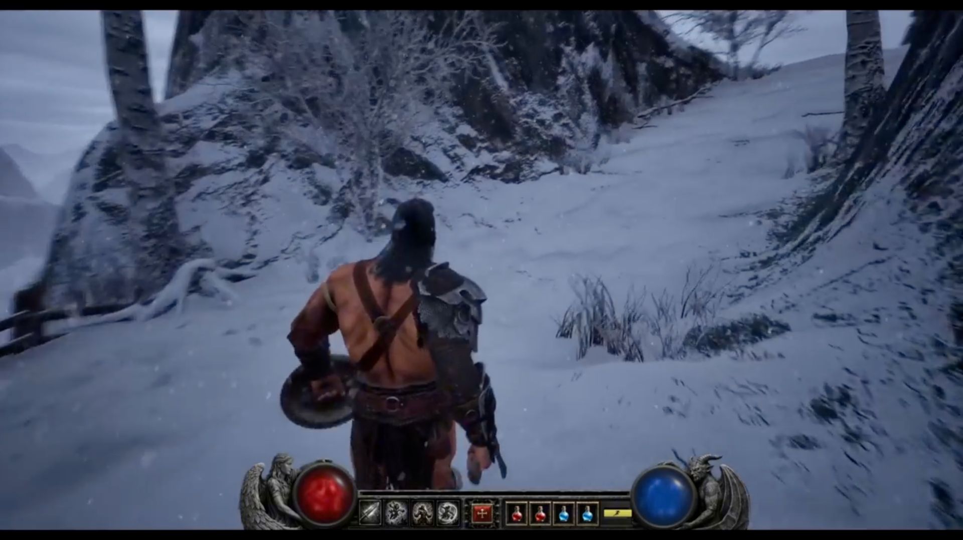 Diablo 2 in First/Third Person - Ancients - Whirlwind Barb